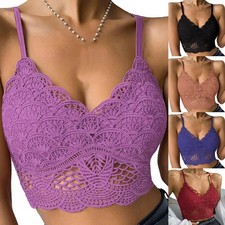 Women's Solid Color Halter Neck Backless Sports Bra for Vacation Beach