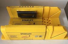 STANLEY Clamping Mitre Box Angle Saw Guide Sawing Skirting Coving Wood, 120112