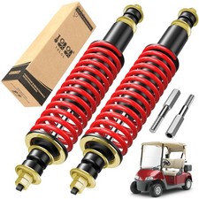 10L0L Ezgo Golf Cart Shock Absorber Kit Heavy Duty Coil Springs For Txt 1994