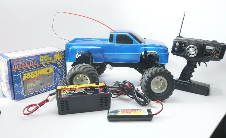 Monster Truck vintage Traxxas Stampede XL-1 1/10 2x2 - motor único RTR Foto 2 de 4