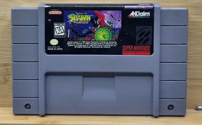 Todd McFarlane's Spawn: The Video Game (Super Nintendo SNES, 1995) Authentic