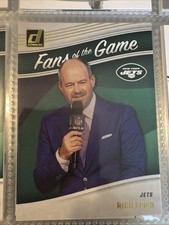 2023 PANINI DONRUSS RICH EISEN FANS OF THE GAME FOOTBALL CARD NEW YORK JETS NFL