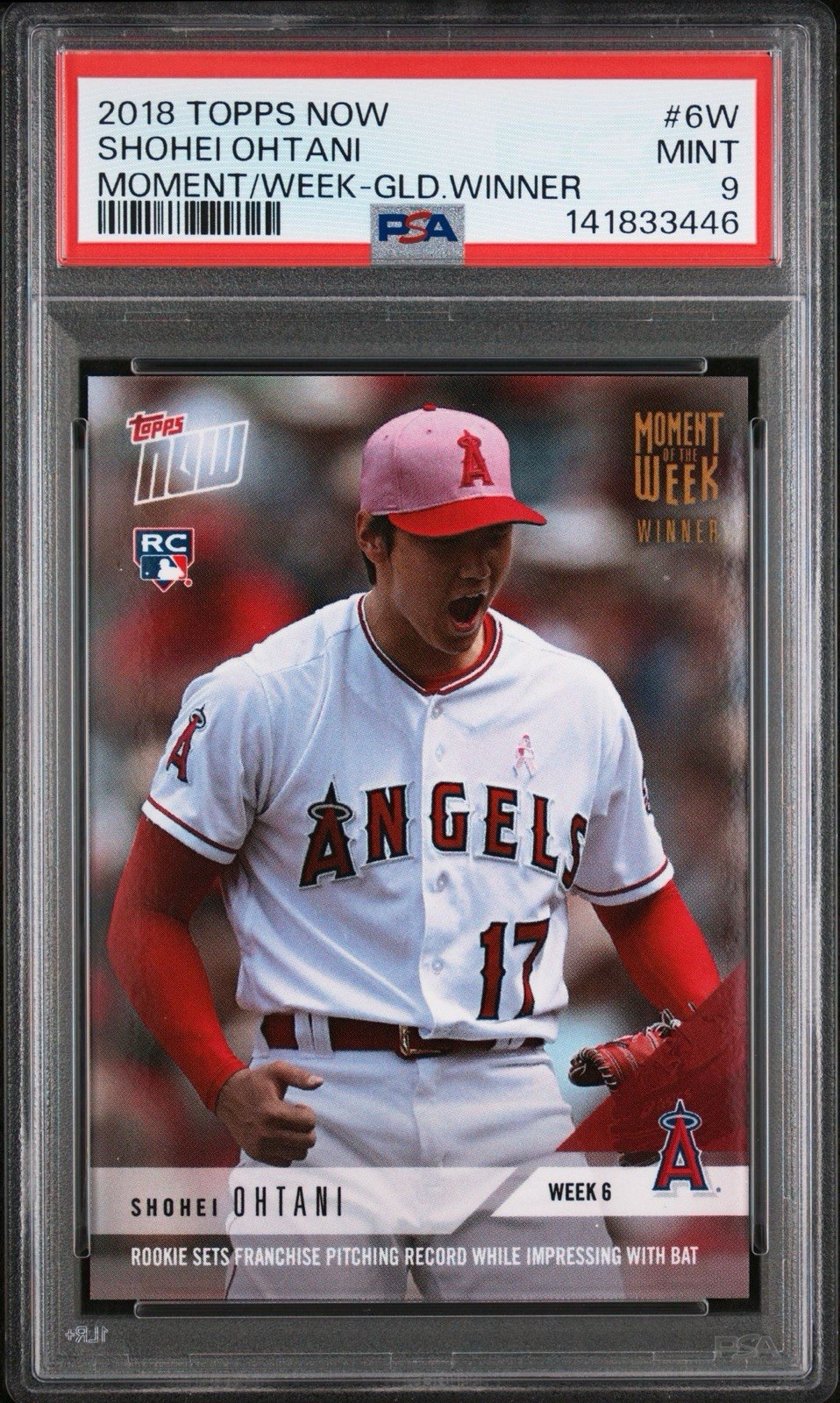 2018 TOPPS MOW GOLD 大谷翔平 ルーキーカード RC rc Amazon.co.jp
