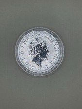 2022 Britannia Queen Elizabeth II Solid Silver 1oz Bullion Coin In Capsule