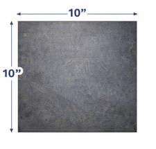 10" x 10" x 1/4" Carbon Steel Plate | A36-Flat Steel | CNC Plasma Cut | USA