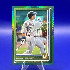 CARLOS BELTRAN 2025 Panini Donruss GREEN SP /199 #4 New York Mets HOF