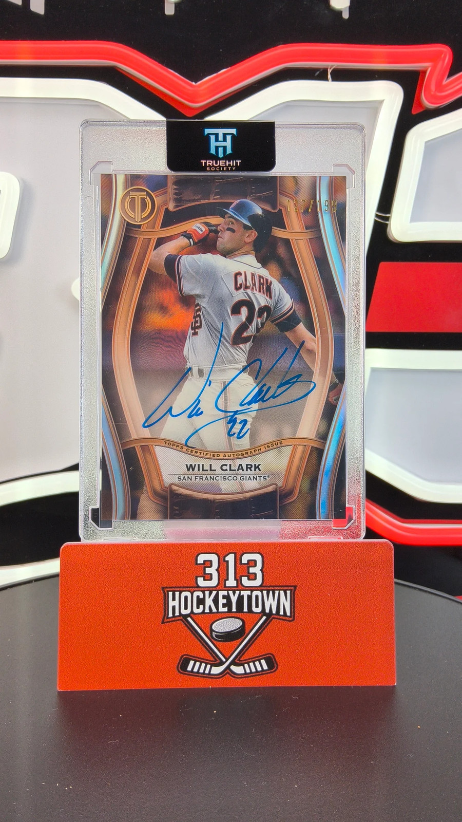 2025 Topps Tribute Will Clark #PTGA-WC Pillars of the Game 127/199