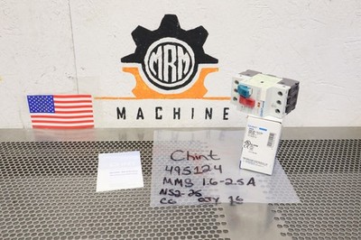 CHINT 495124 MMS NS2-25 1.6-2.5A Motor Protector Circuit Breaker New Old Stock