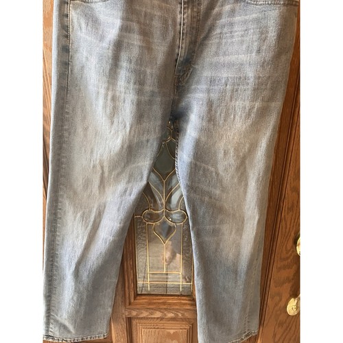 Levi's 505 Regular Fit Straight Leg Medium Wash Denim Blue Jeans Men Size 38x30 - Afbeelding 5 van 16