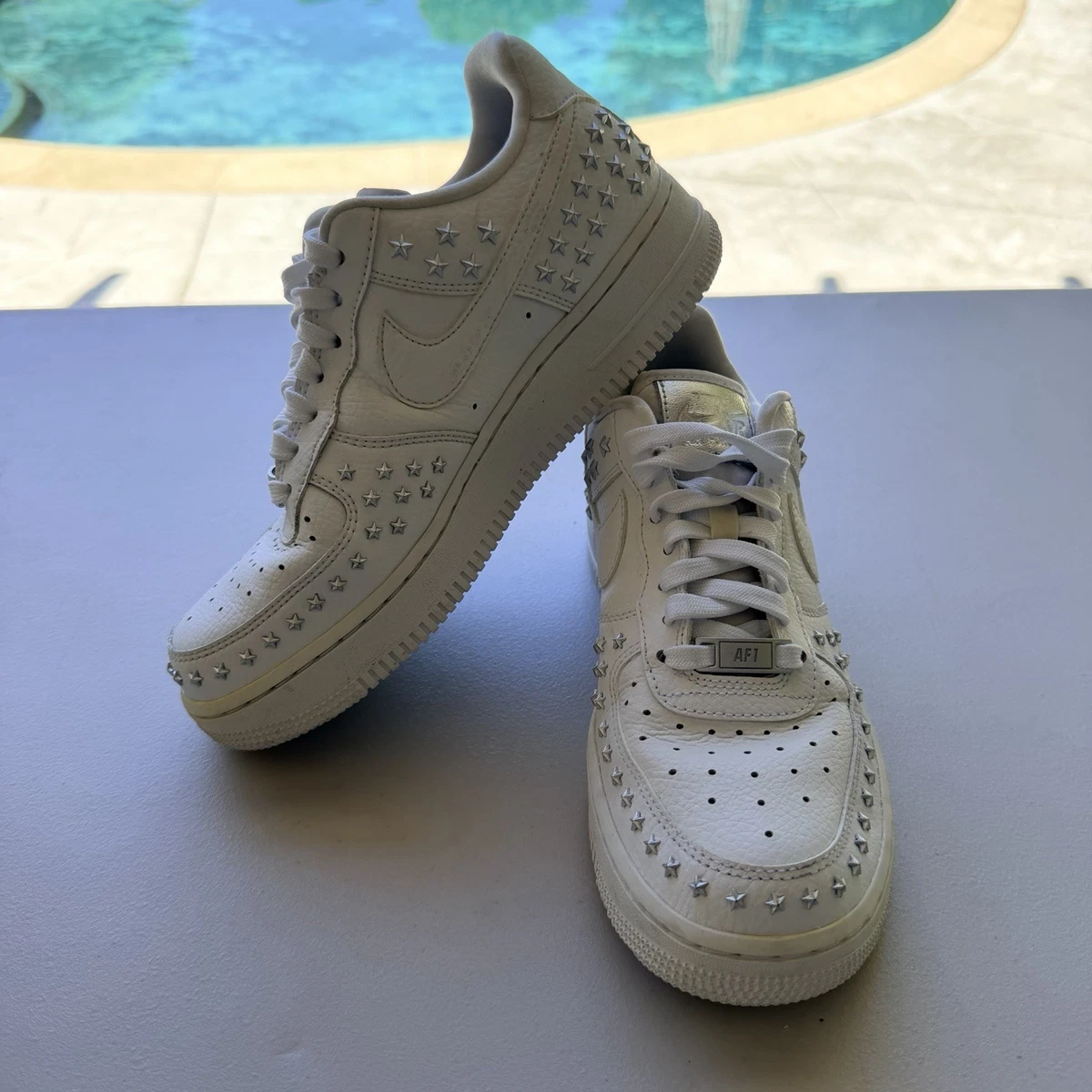 Nike Air Force 1 Low Star-Studded 2018 - AR0639-100 W for sale | eBay