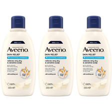 Aveeno Skin Relief Soothing Shampoo, With Soothing Oat 300ml x3