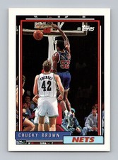 1992-93 Topps #263 Chucky Brown Near Mint or Better