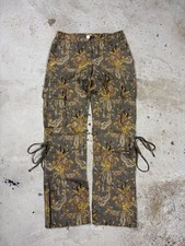 Vintage 2000s Roberto Cavalli Class Floral Cargo Pants