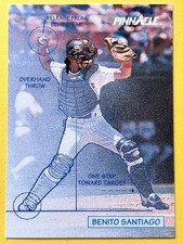 1992 Pinnacle - Benito Santiago #615
