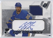 2023-24 SPx Signature Fabrics 22/99 Brandon Saad #SF-BS Auto 09g5