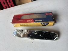 Vintage Yankee Day Night Flip Rear View Mirror W Box 1140 1141 1142 1143 6-24 Vintage Yankee Day Night Flip Rear View Mirror W Box 1140 1141 1142 1143 6-24