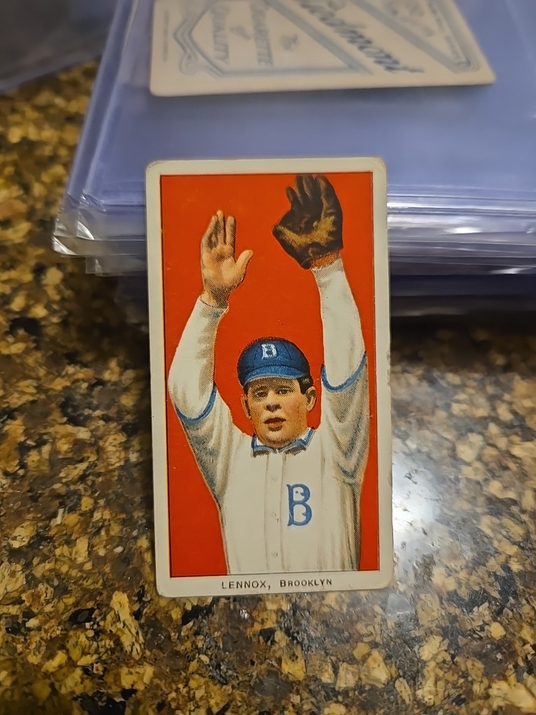T206 Ed Lennox Brooklyn Dodger Piedmont Well Centered Beauty 