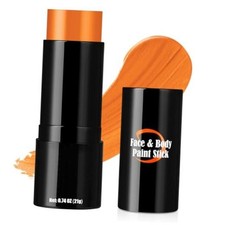 Pumpkin Face Body Paint Stick, Cream Blendable Face Paint,Eye Black Orange