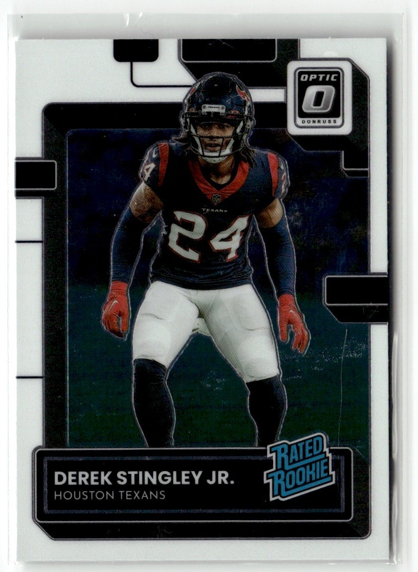 Derek Stingley Jr. RC 2022 Donruss Optic Rated Houston Texans #244