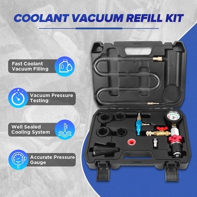 Cooling System Tool PLAYOCCAR Radiator Pressure Tester Kit - 28PC