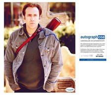 Nicolas Cage "National Treasure" AUTOGRAPH Signed 'Ben Gates' 8x10 Photo ACOA