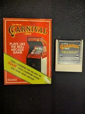 Carnival Atari 2600, 1982 Cartridge and Box, No Manual