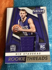 2014-15 Panini Threads - Rookie Threads Nik Stauskas #17 (MEM, RC)