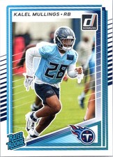 2025 Donruss #378 Kalel Mullings Titans RC
