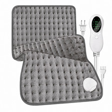 Heating Pad 10 Heating Levels 3 Timer Settings Back/Neck/Shoulder/Pain Relief