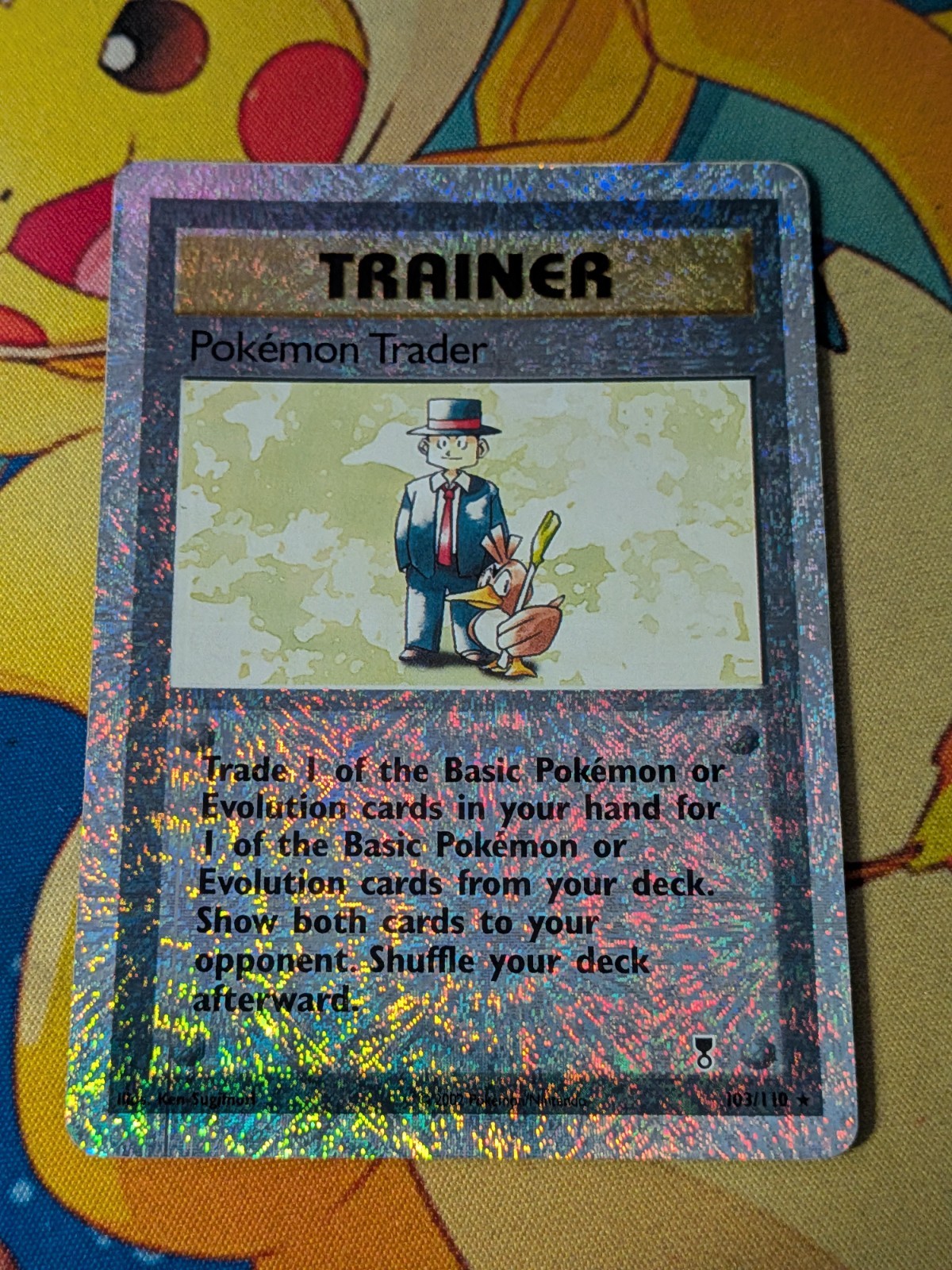 Pokemon Card Trader 103/110 Legendary Collection Reverse Holo Rare WOTC SEE PICS