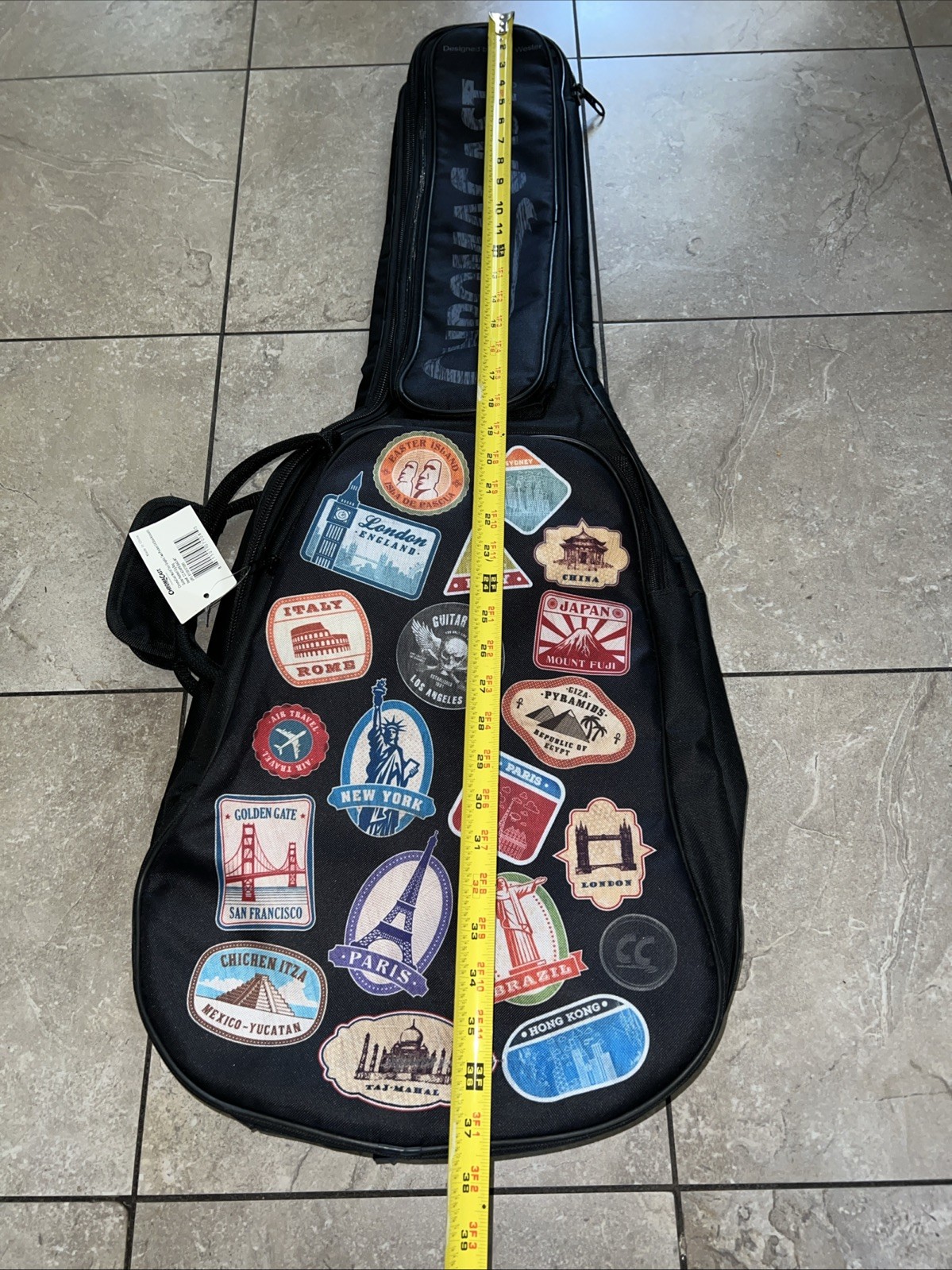 ChromaCast CC-EPB-BAG Electric Guitar Padded Gig Bag - Black