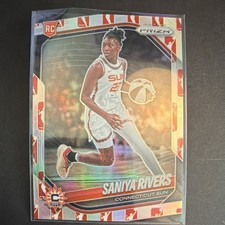 2025 Panini Prizm Saniya Rivers Rookie #131 Prizm Connecticut Sun Basketball
