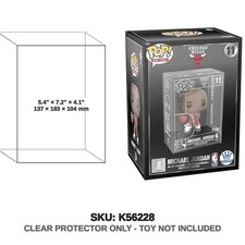 Protector For Funko POP Michael Jordan 11 Die Cast Collectible