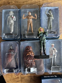 7 DOCTOR WHO Classic Serie 1. 7. Dr EAGLEMOSS FIGUREN Restposten Konvolut