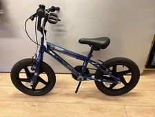 Used Shockwave 16" Wheel Small Frame BMX Blue/White Kids BMX