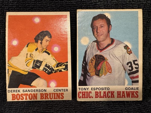 Jeu complet OPC O-Pee-Chee Hockey 1970-71 très bon état - EX - Photo 9 sur 20