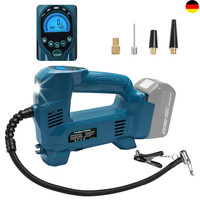 Akku Kompressor Komp. Mit Makita 18V Akkus, 10.34 Bar Kabellose Luftpumpe 150PSI