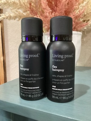 2 Living Proof Style/Lab Flex Hairspray Sets, Shapes & Finishes Medium Hold