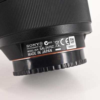 Sony ZA 24-70mm f2.8 Vario Sonnar T* SSM Lens A Mount SAL2470Z