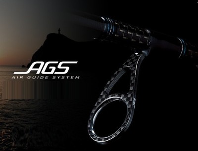 * DAIWA Rod Guide parts, AIR GUIDE SYSTEM AGS, Guide type AG-SAL ,Size variation