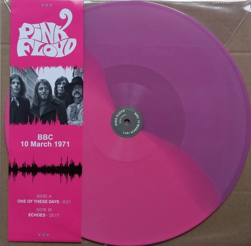 Pink Floyd - BBC 10 March 1971 (PINK/PURPLE SPLIT VINYL) - ROCK *NEW/COLOR*