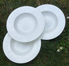 3 stk V&B CAMEO WEISS    Suppenteller Ø 24 cm  sehr gut   VILLEROY&BOCH mehr