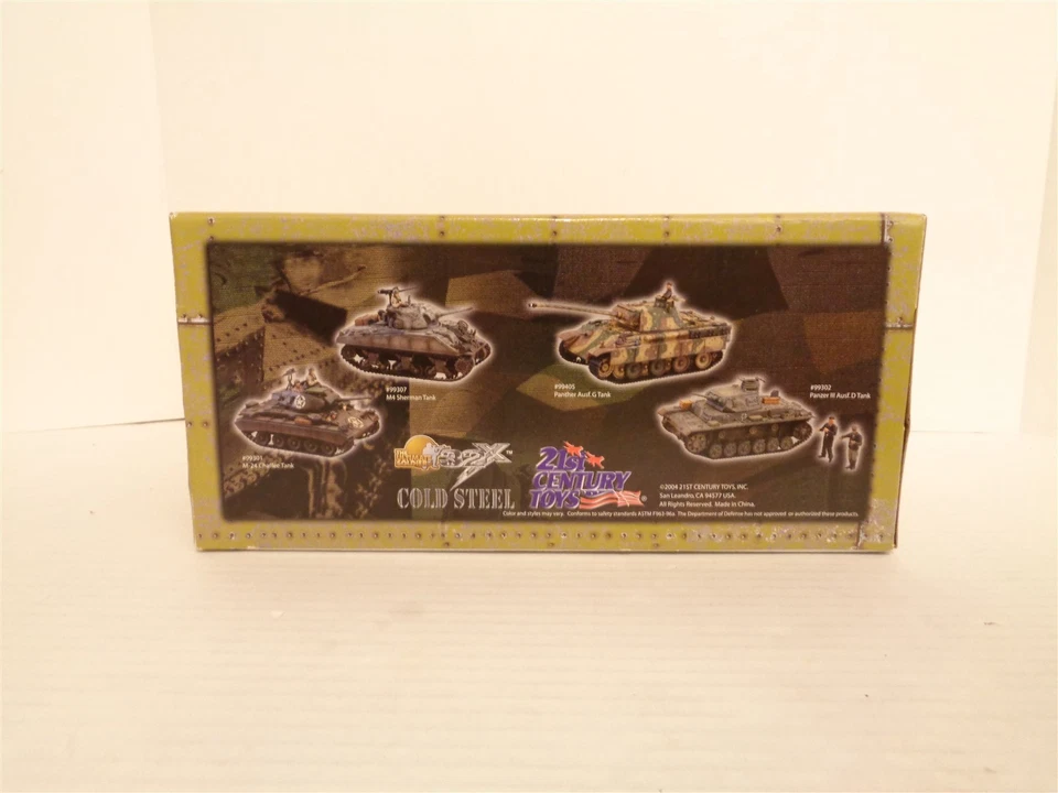 2004 21st Century Toy German WWII Jagdpanther Tank Destroyer Diecast Vehicle MIP - Image 3 of 4