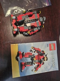 LEGO Creator 3 in 1 5764 Rescue Robot 100% Complete Good Shape