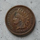 1907 🇺🇸 Indian Head Cent - US Penny - Free Shipping!