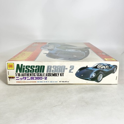 Raro kit modellino in plastica motorizzata Otaki 1/16 Nissan R380-2 vintage O... - Foto 8 di 8