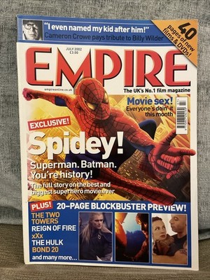 Empire Magazine #157 July 2002 Marvel Spider-man Tobey Maguie Sam Raimi