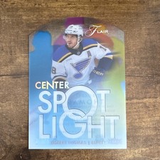 2025-26 Flair Center Spotlight Robert Thomas #CS-1 Blues NHL Insert