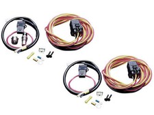 Spal Dual Electric Fan Wiring Relay Harness Kit 185fh Frh 185 Degree Thermostat