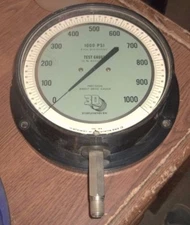 3D INSTRUMENTS 25545-29B31 GP400-2-316 SILICONE FILL 0-1000PSI GAGE GAUGE (B2)